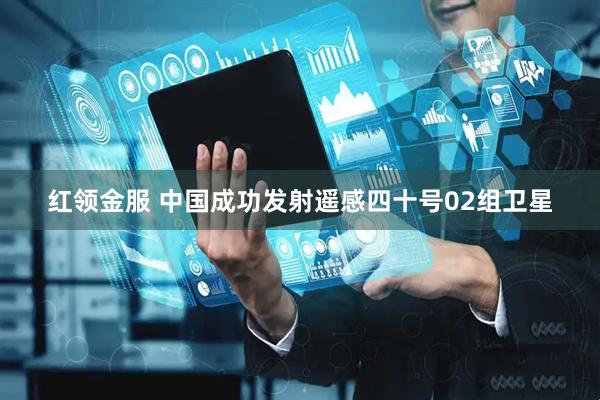 红领金服 中国成功发射遥感四十号02组卫星