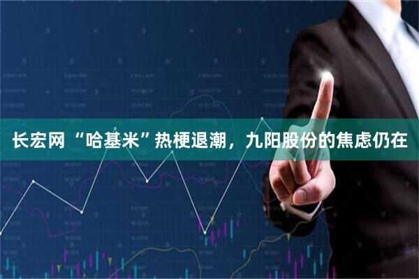 长宏网 “哈基米”热梗退潮，九阳股份的焦虑仍在